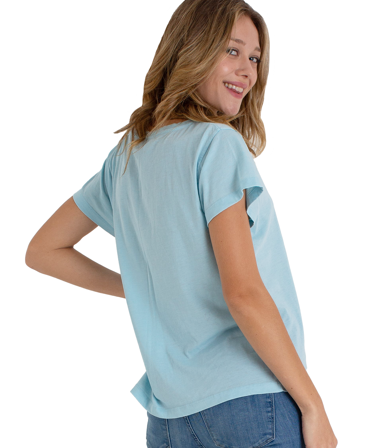 Ladies Boxy Loose Fit Tee