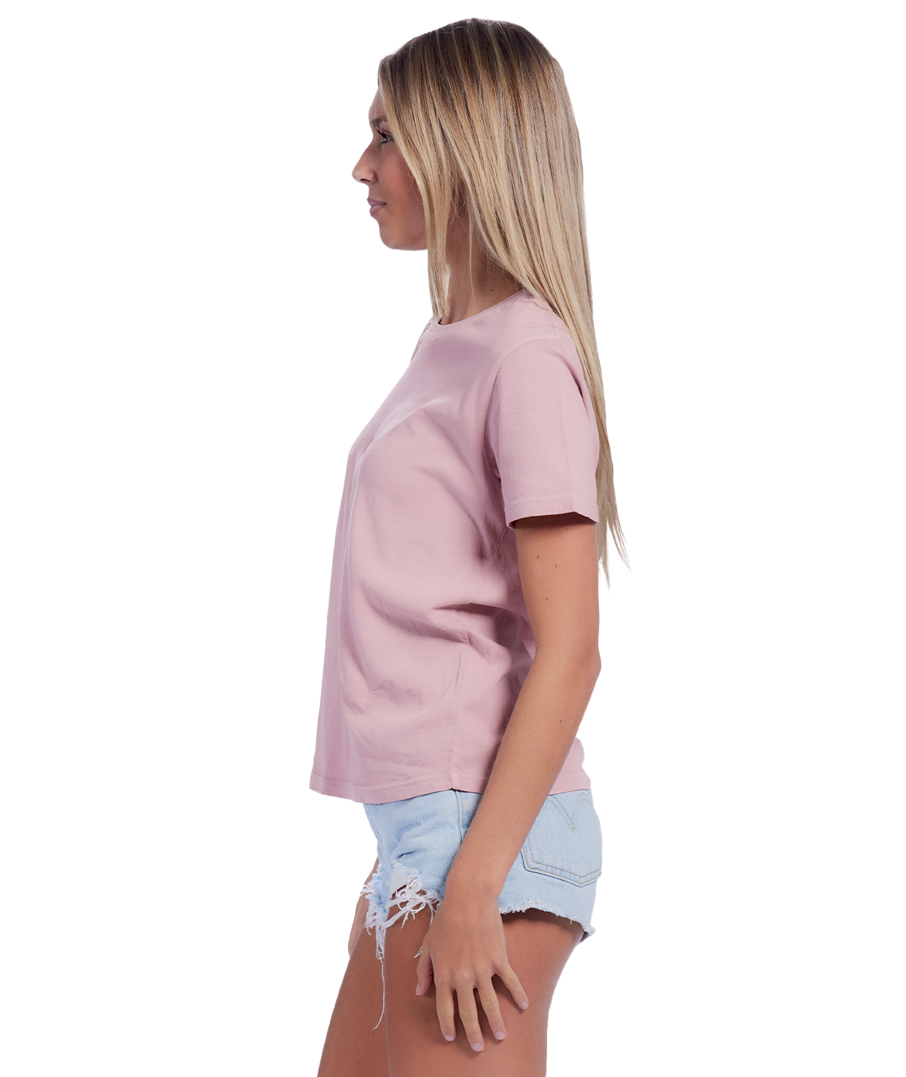 Ladies Jersey Crew Neck Cu-Tee