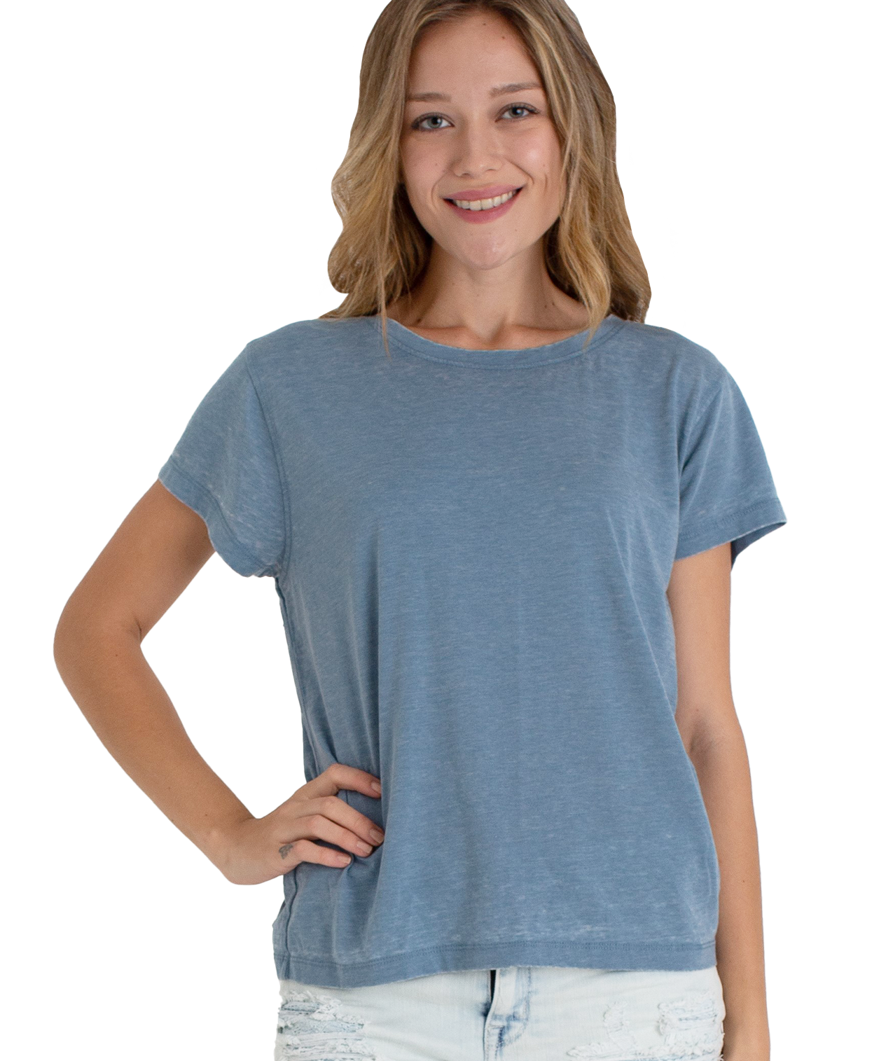 Ladies Boxy Loose Fit Tee