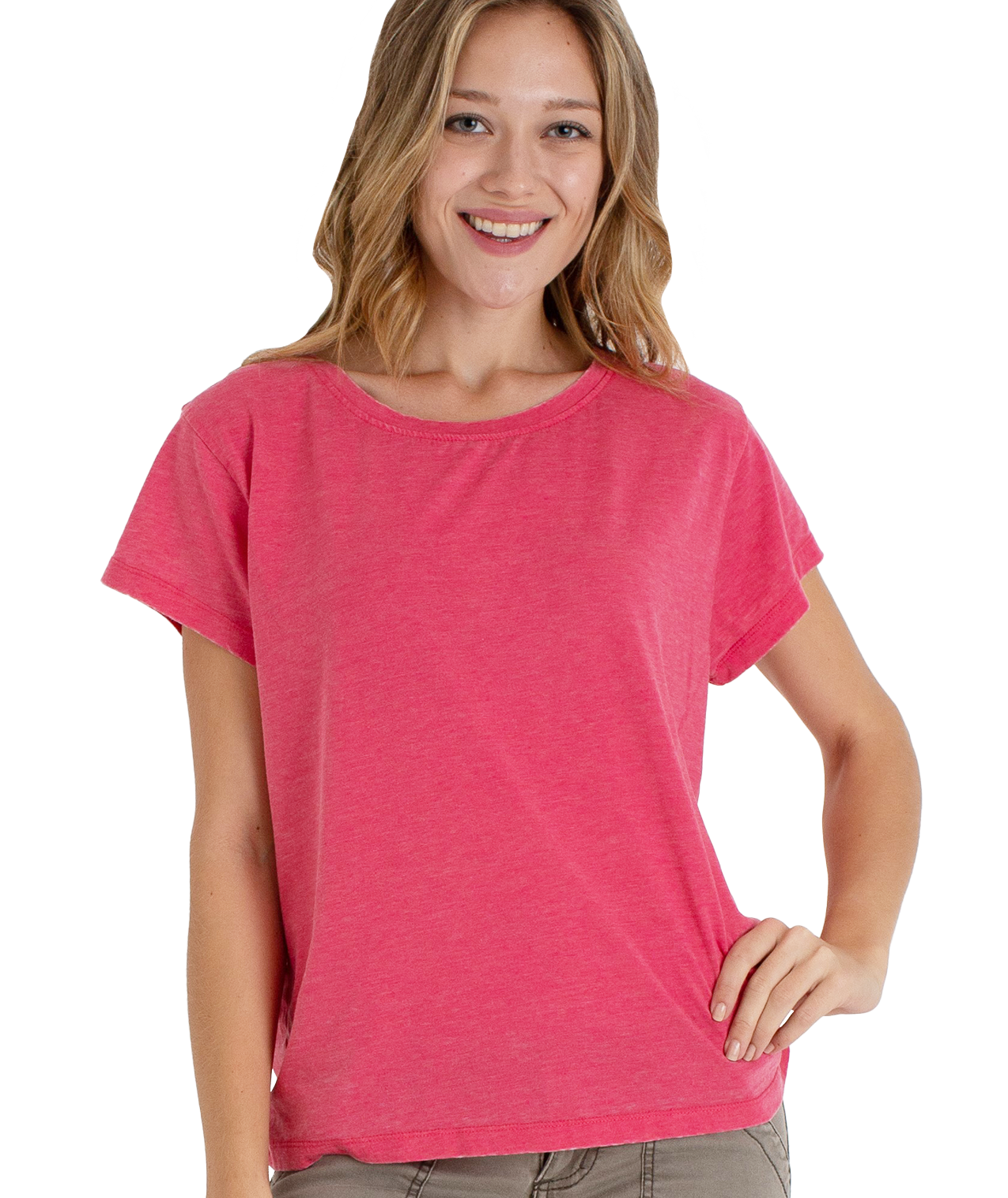 Ladies Boxy Loose Fit Tee