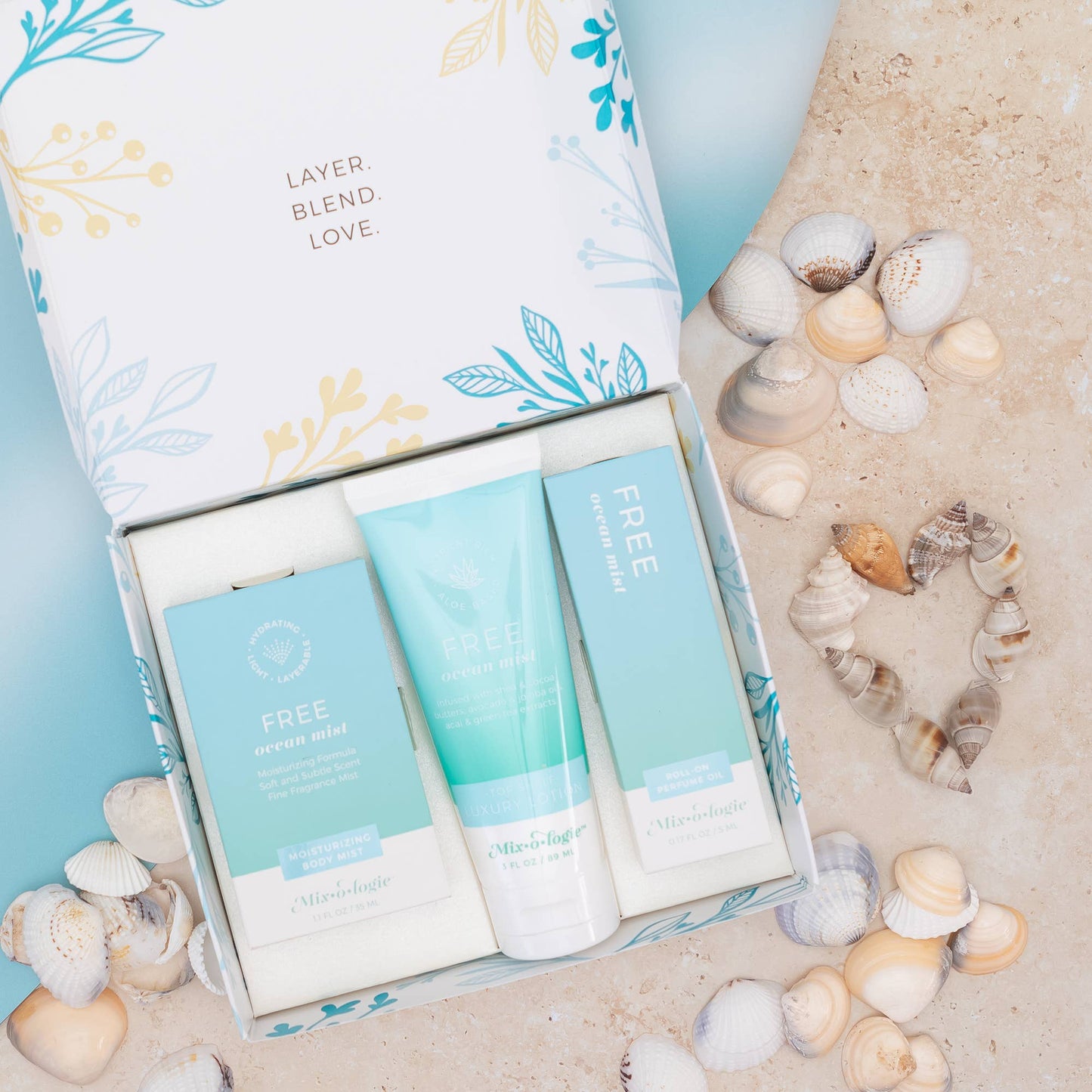 Free (Ocean Mist) | Gift Set Trio Box