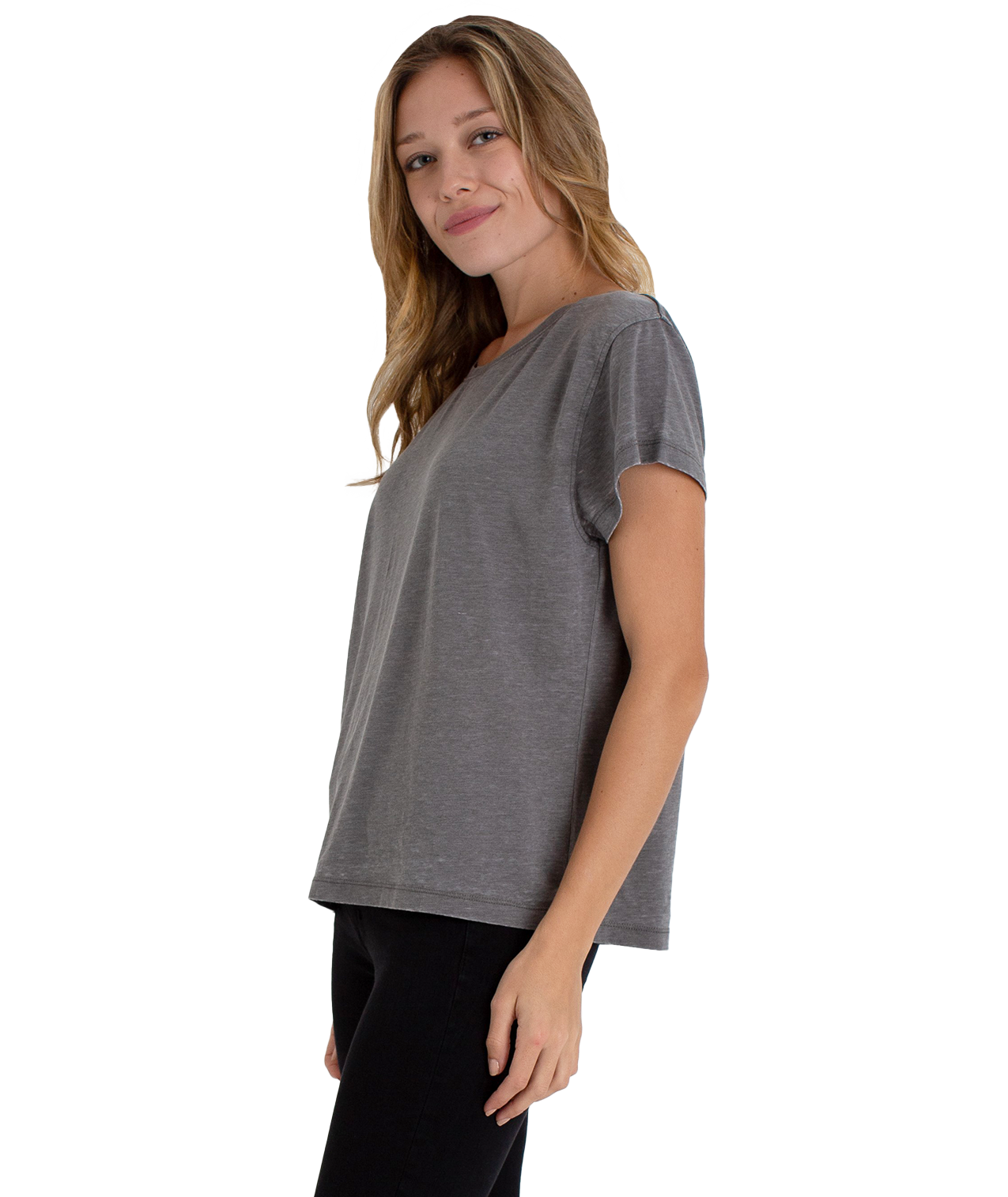 Ladies Boxy Loose Fit Tee