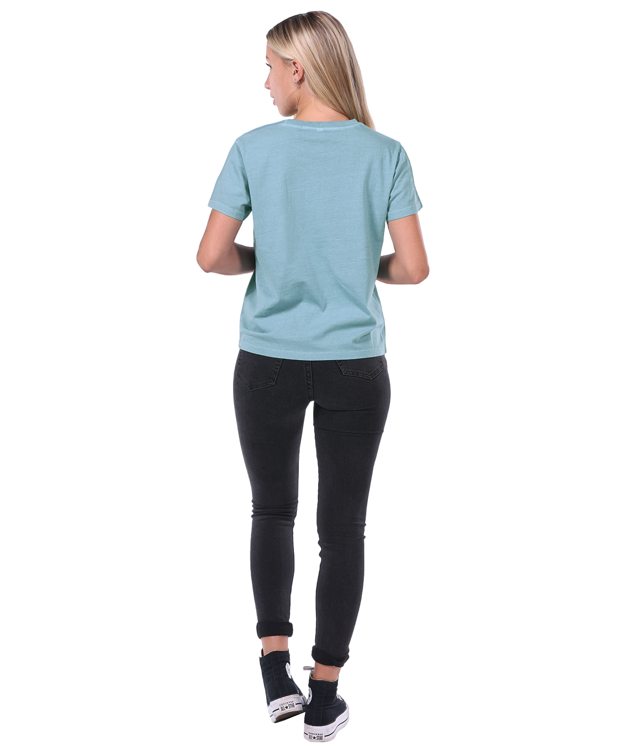 Ladies Jersey Crew Neck Cu-Tee