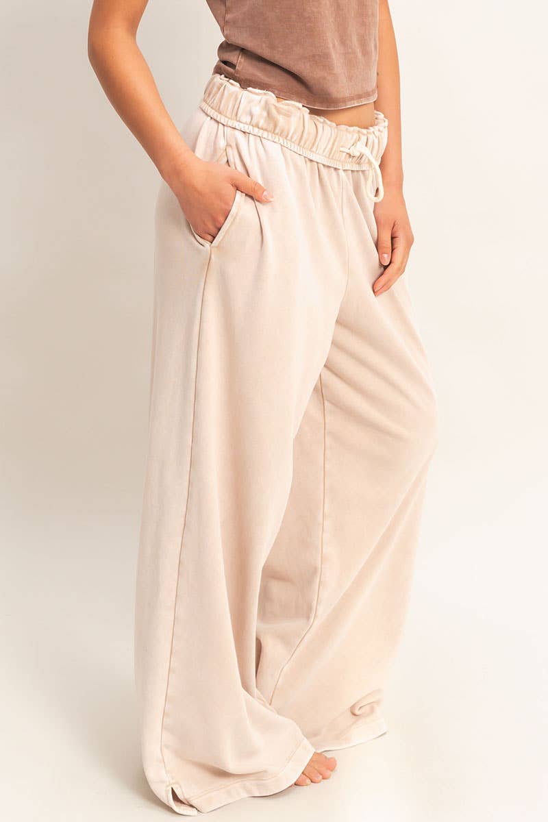 Hyfve DZ26A684 Wide Leg Sweatpants