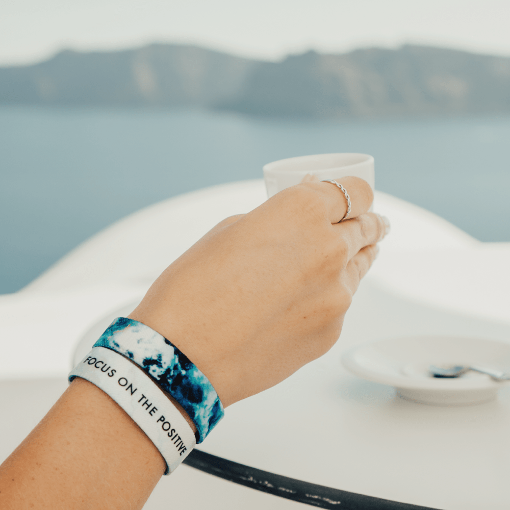 Focus on the Positive Interactive Affirmation Bracelet
