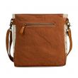 Dakota Plains Hair-on Hide Petite Canvas Hairon Bag Myra