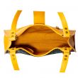 Skyviews Hairon & Leather Bag in Yellow purse Myra