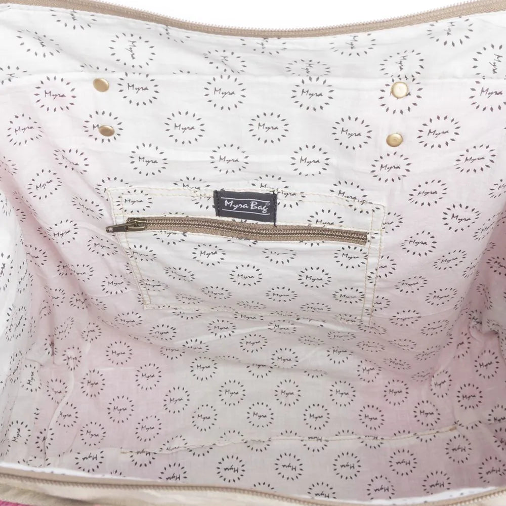 Queen Creek Weekender Bag in Pink Myra