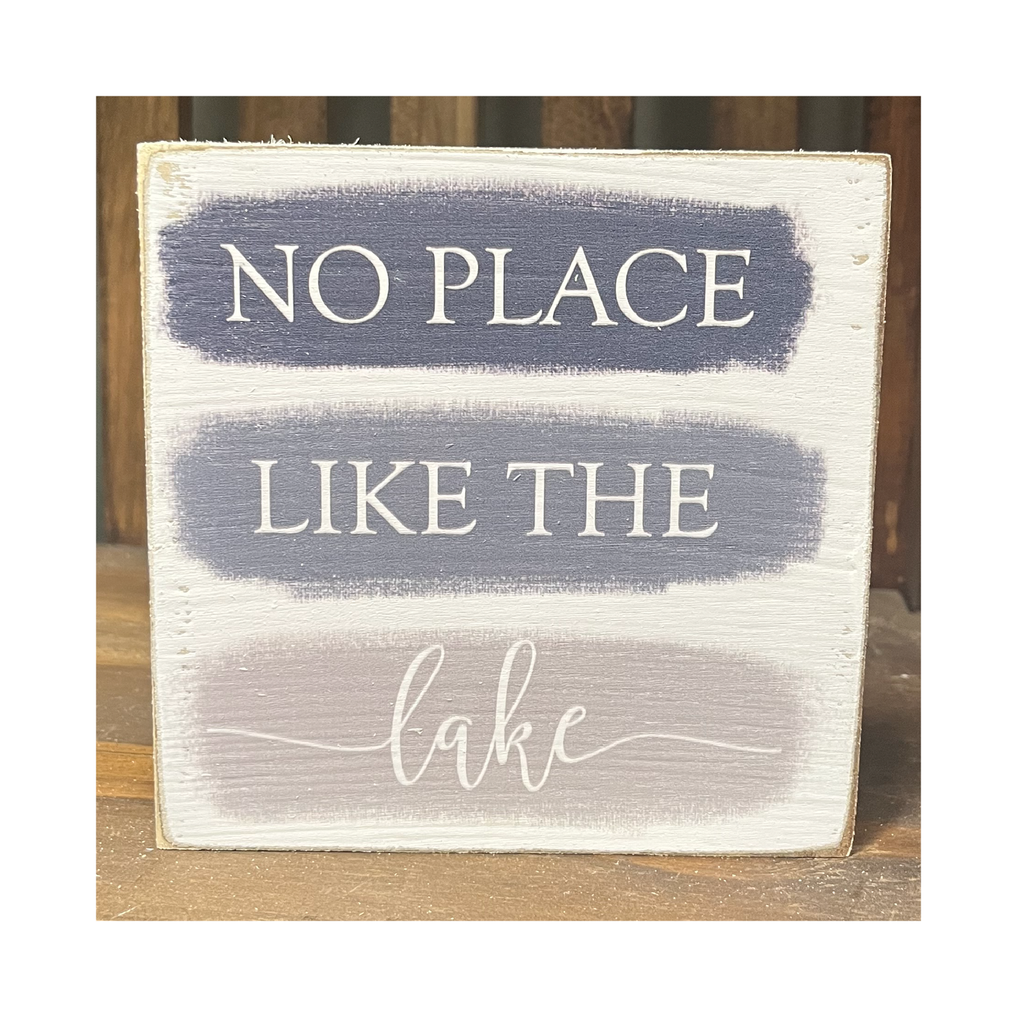 No Place Like the Lake Shelf Sitter