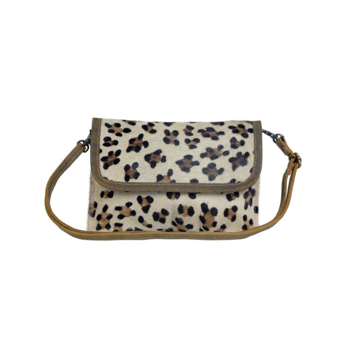 RESPLENDANT LEATHER & HAIR ON BAG Myra