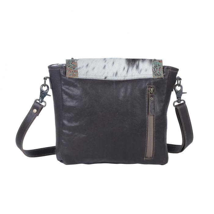 TEAL FLOWERS CONCEALED BAG Myra