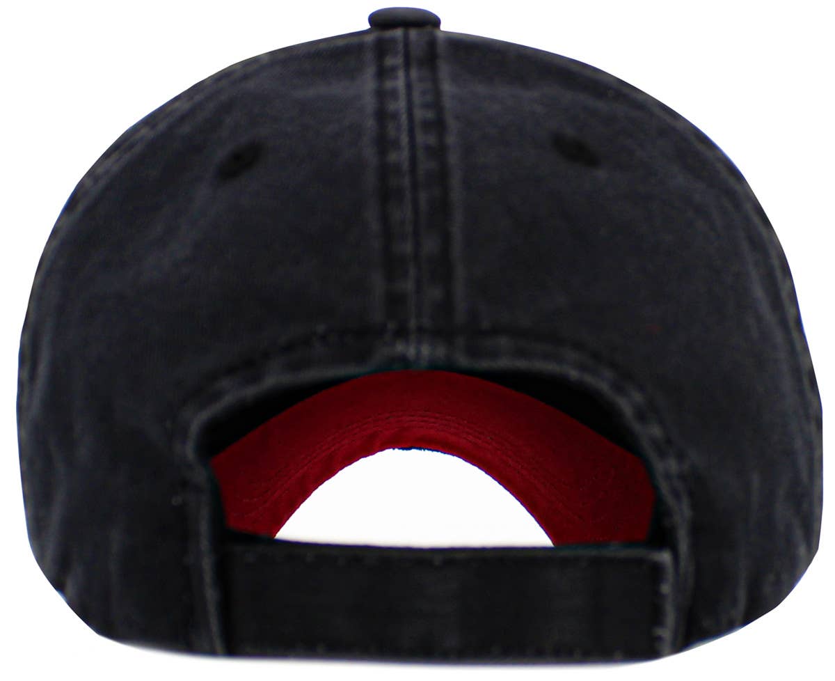 Heart Flag Vintage Ballcap