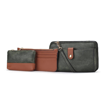 Muriel Women Crossbody Bag with Card holder and Small Pouch