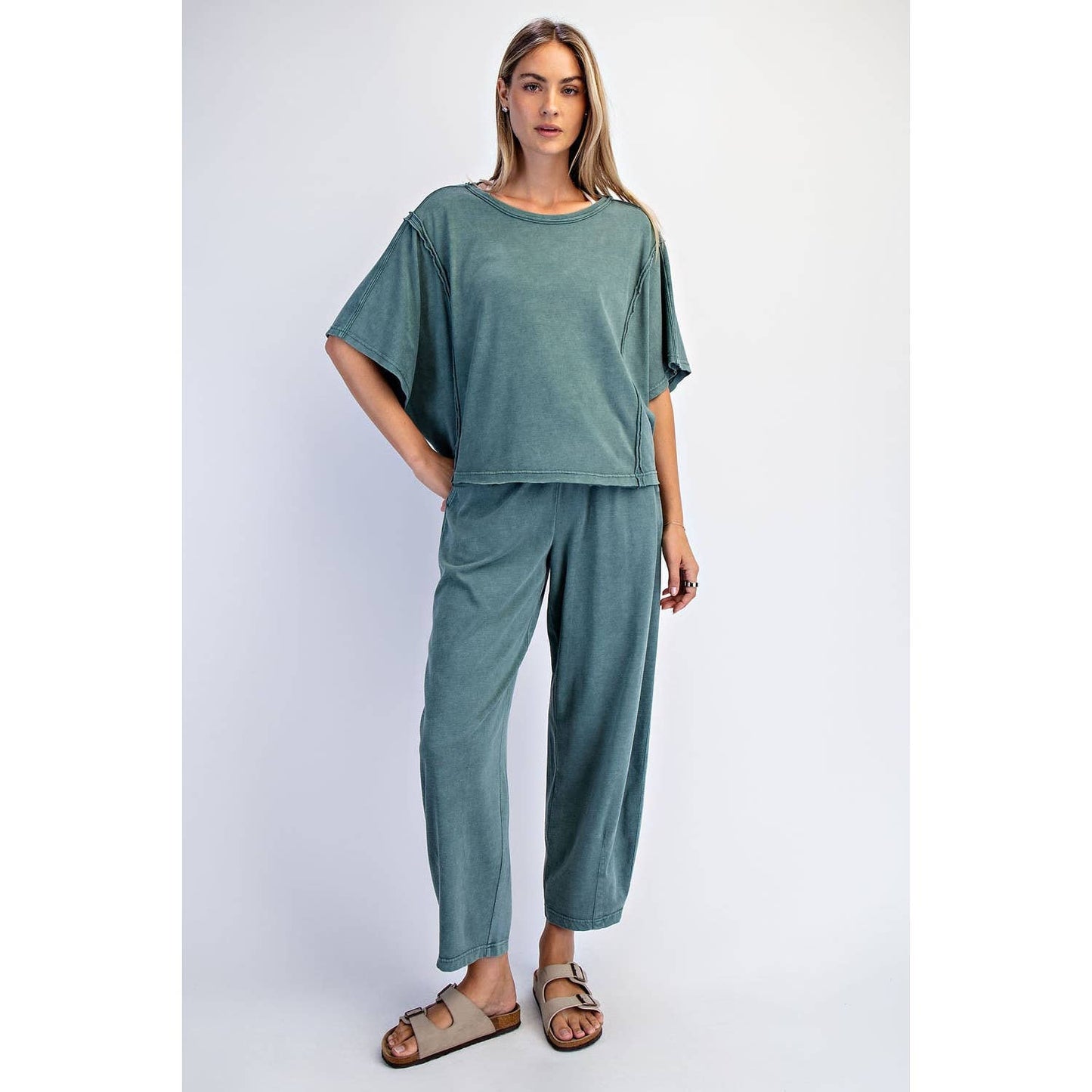 Rae Mode Mineral Washed Boxy Tee T0080