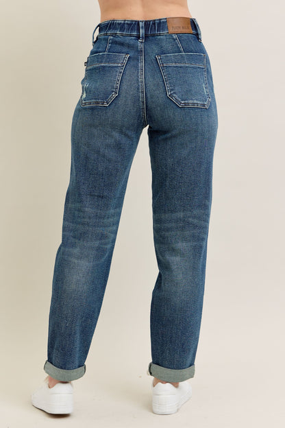 88971 Judy Blue High Waist Vintage Wash Jogger