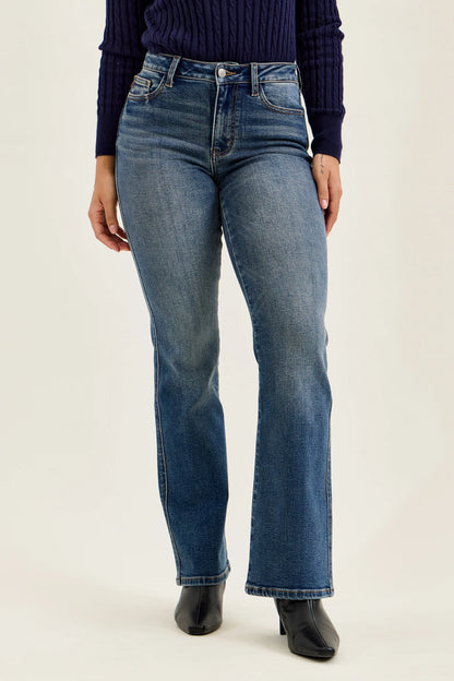 82751 – MR Daisy Bootcut | DK Dusk Rider Indigo Jeans