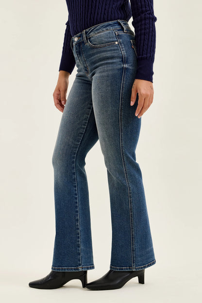 82751 – MR Daisy Bootcut | DK Dusk Rider Indigo Jeans
