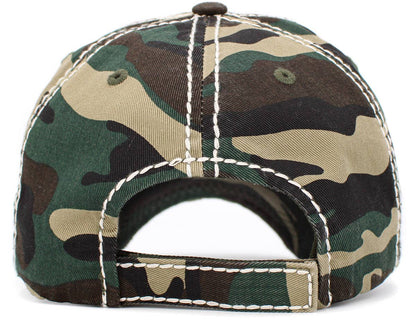 Peace Love Dogs Vintage Ballcap