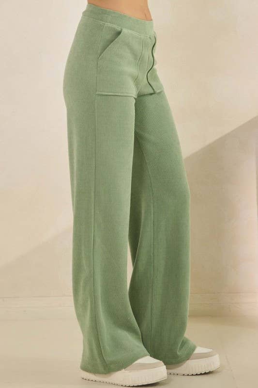 Yelete Relaxed Fit Corduroy Lounge Pants 827CD001