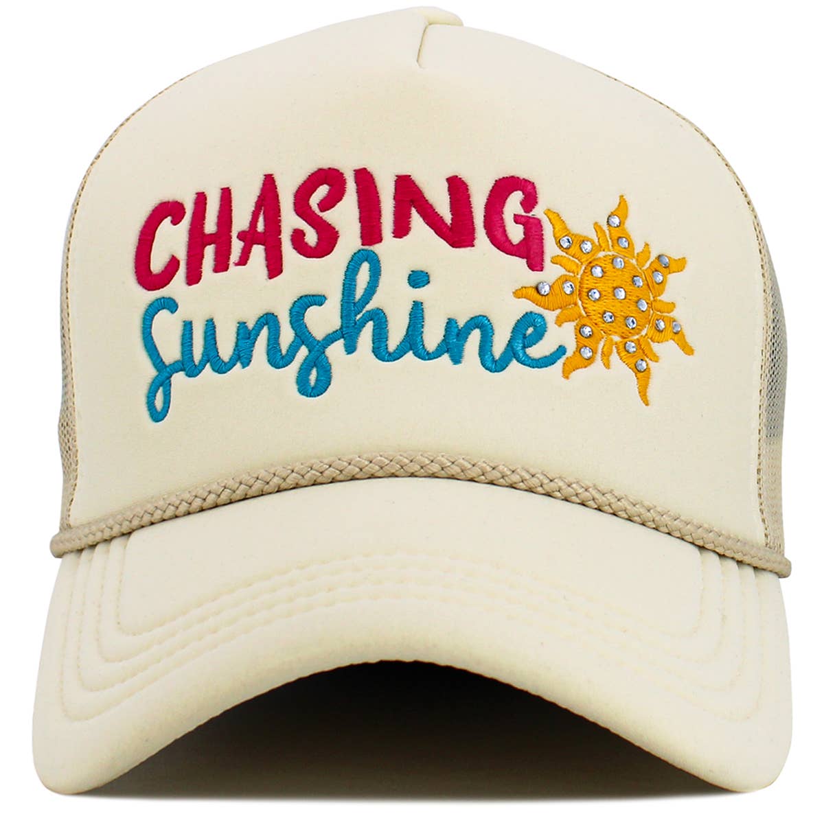 Chasing Sunshine Foam Trucker Mesh Cap