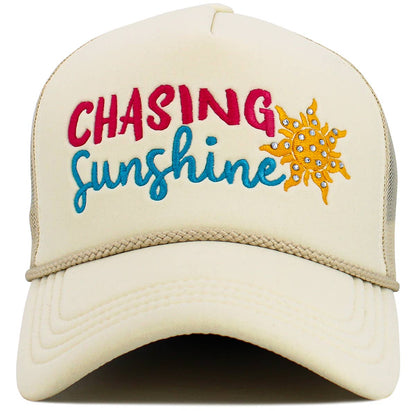 Chasing Sunshine Foam Trucker Mesh Cap