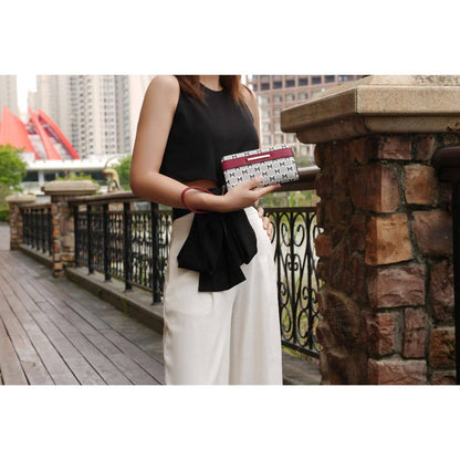 MKF Yuliana Circular M emblem Satchel Bag by Mia K