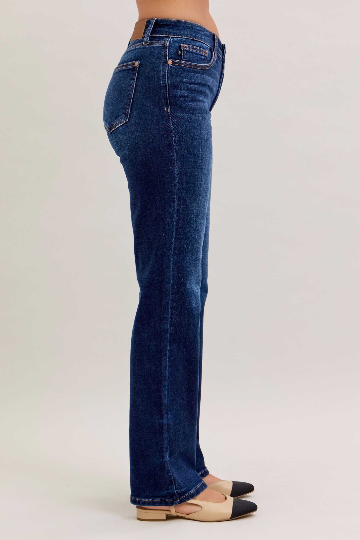 82679 Judy Blue Mid Rise Straight Jeans