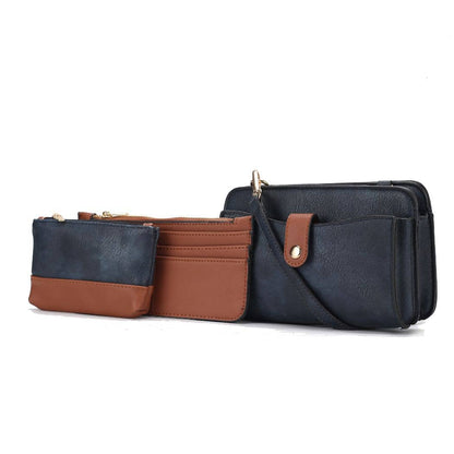 Muriel Women Crossbody Bag with Card holder and Small Pouch