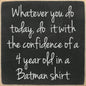 5X5-176 Batman Shirt