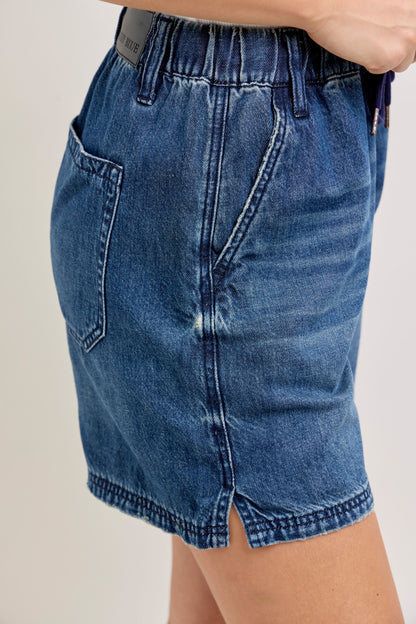 Judy Blue HW Featherweight Baggy Shorts – Style 150353