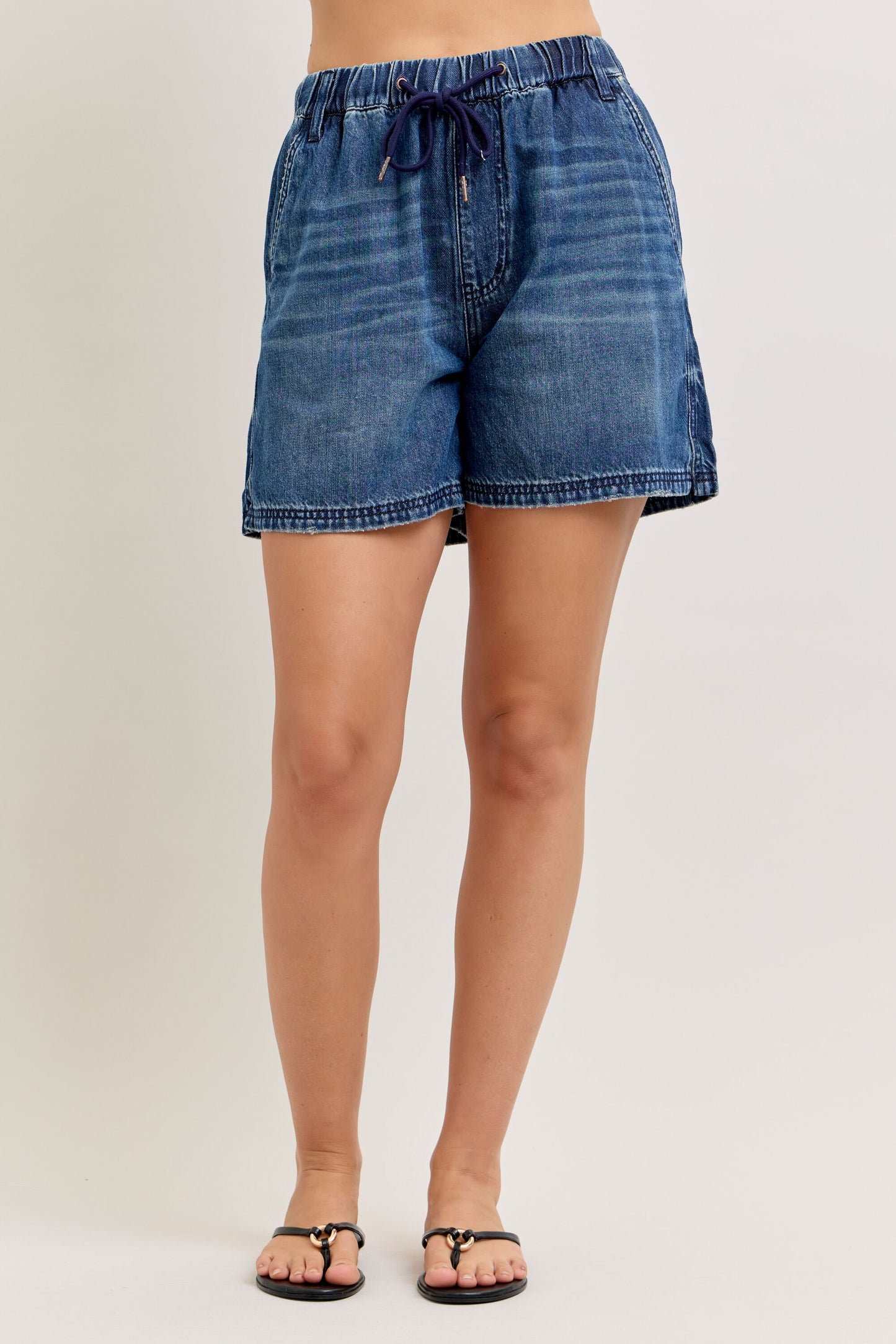 Judy Blue HW Featherweight Baggy Shorts – Style 150353
