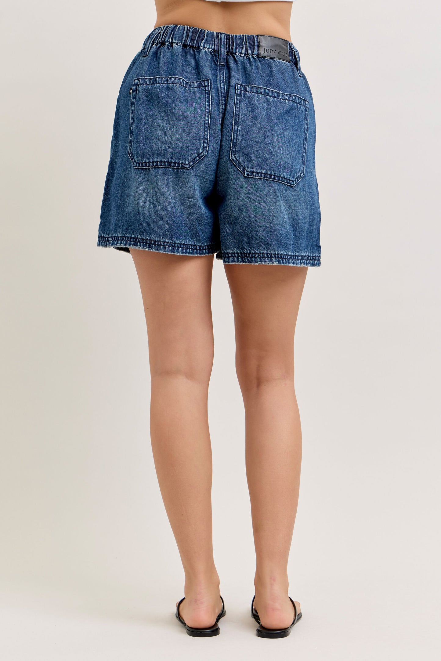 Judy Blue HW Featherweight Baggy Shorts – Style 150353
