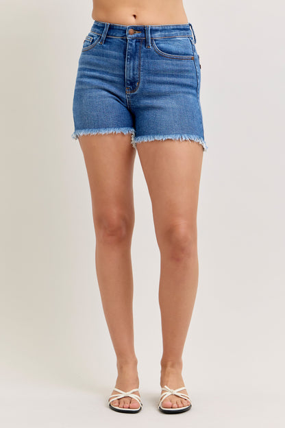 Judy Blue HW Slim Fit Shorts – Style 152105