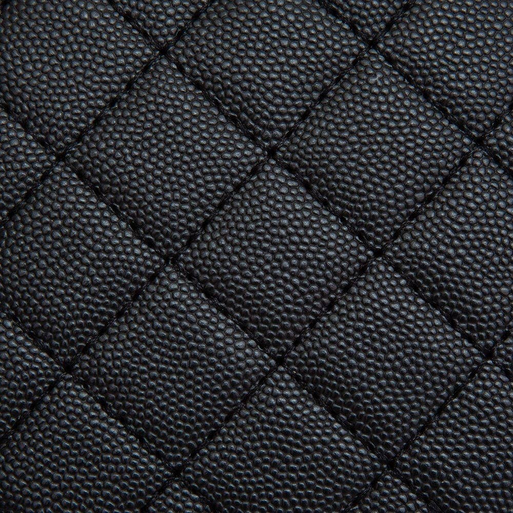 TG10707 Quilted Zip Around Square Jewelry Box