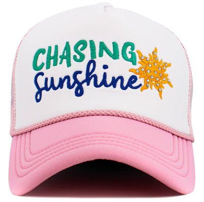 Chasing Sunshine Foam Trucker Mesh Cap