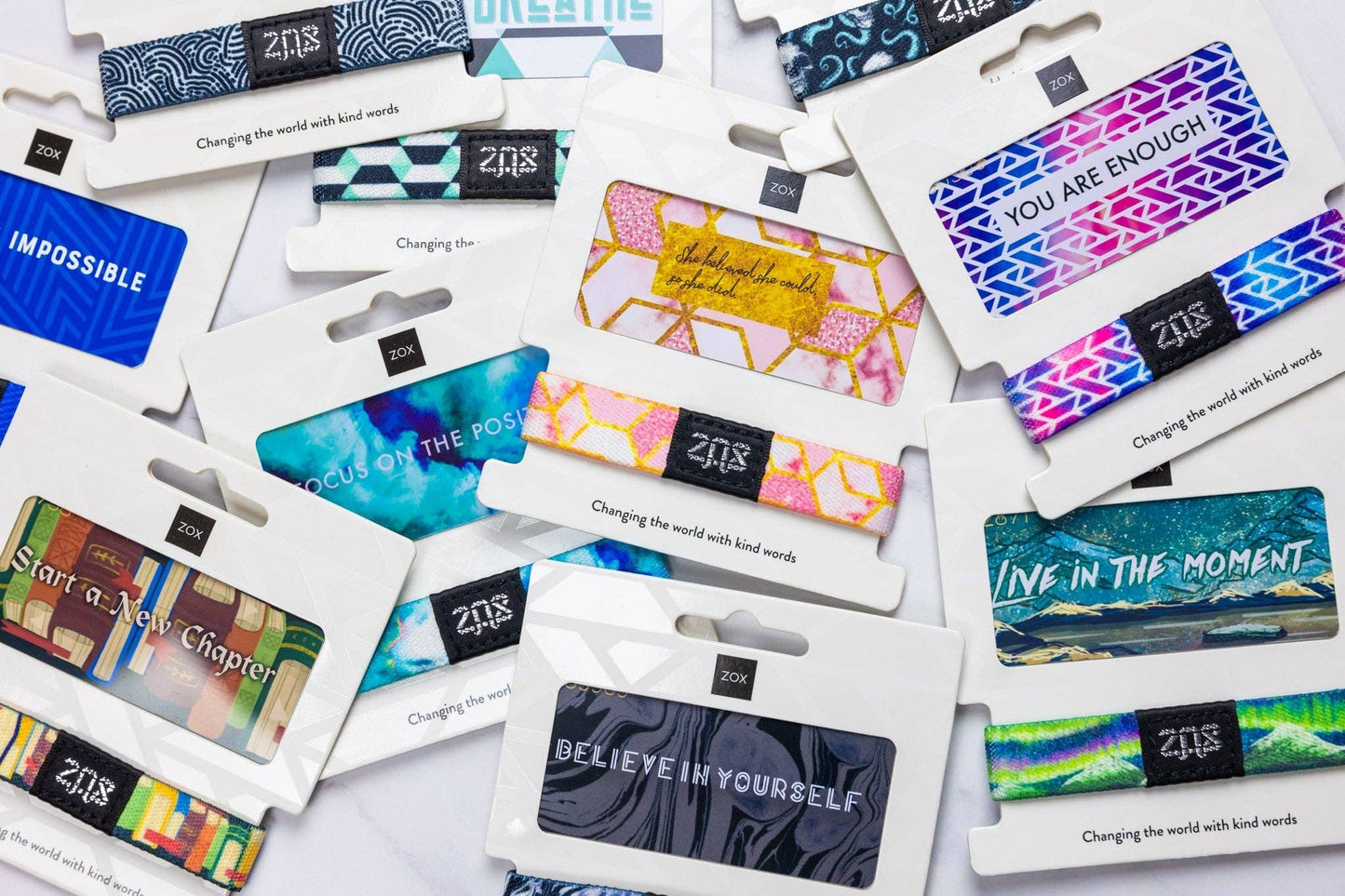 ZOX Countertop 3-Sided Rotating Retail Display