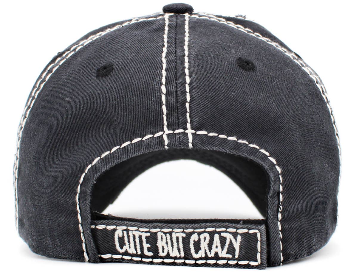 Cute But Crazy Vintage Ballcap
