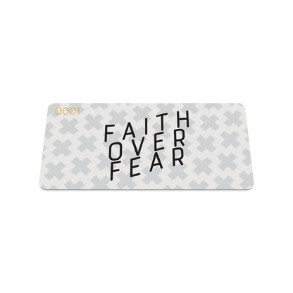 Faith Over Fear Bible Verse Bracelet