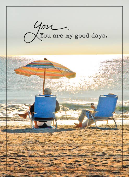 654B: You. You are my good days.
