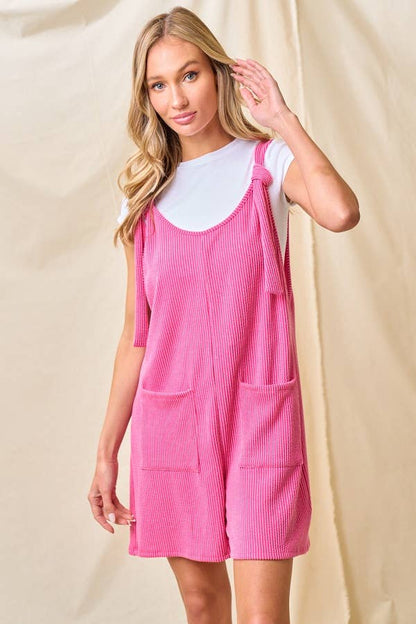 LMR5563-Time to Rock that ribbed romper