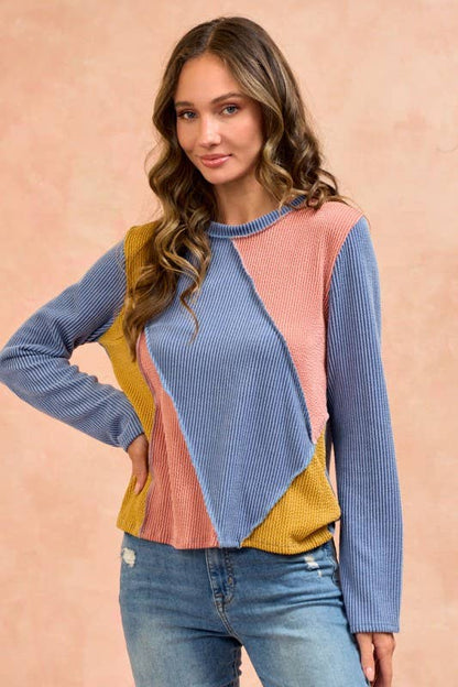 LMT4804-Bold and basic cut ou rib top