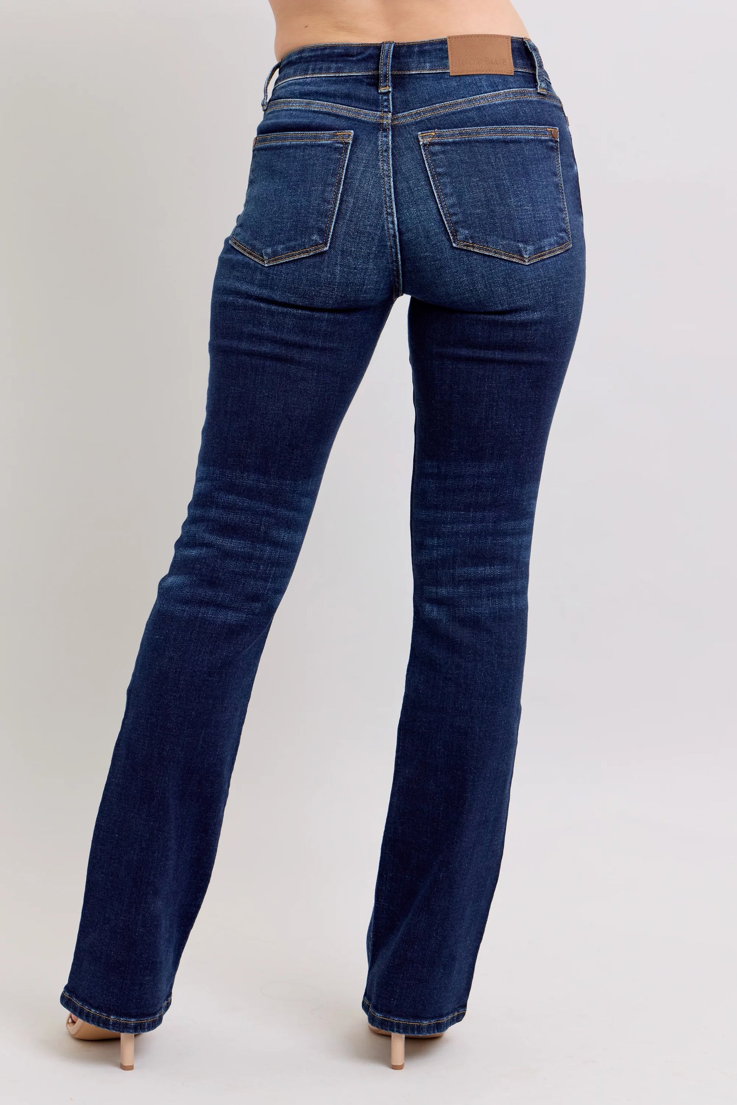 82586 Judy Blue Petite Dark Wash Bootcut Jeans