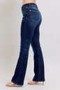 82586 Judy Blue Petite Dark Wash Bootcut Jeans