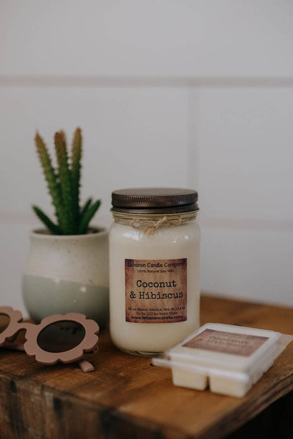 Coconut & Hibiscus Candle