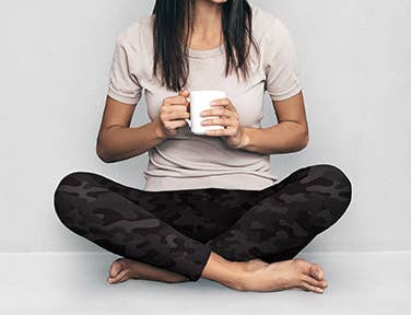 Britt's Knits Printed Fleece Lined Leggings Open Stock