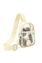Stadium Approved Clear Crossbody Sling Bag