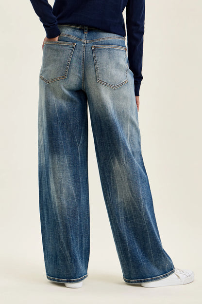 881157 HW WILHELMINA Baggy MD Vintage Blast Jeans Judy Blue