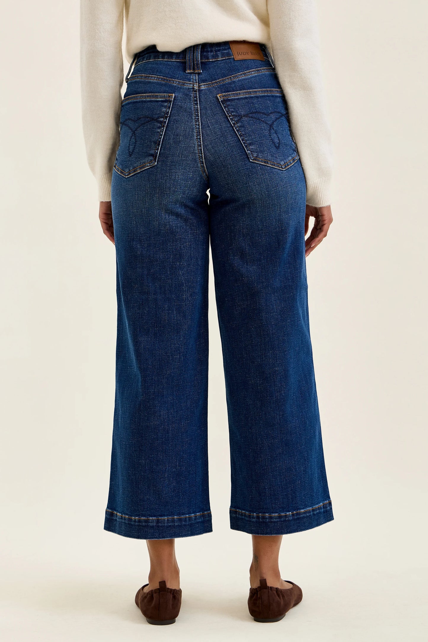 881187 HW TC Claudia Ankle Wide Judy Blue Jeans