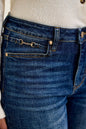 881169 – MR Daisy Bootcut with Harness Trim | DK Sunset Ride Jeans