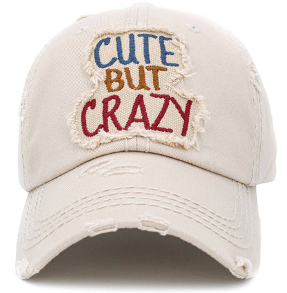 Cute But Crazy Vintage Ballcap